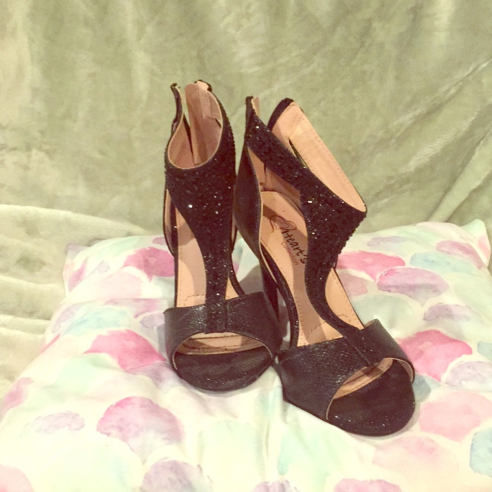 Black pageant/prom shoes